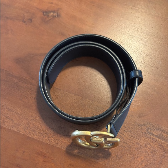 Gucci Black GG Mormont Belt - Picture 2 of 5